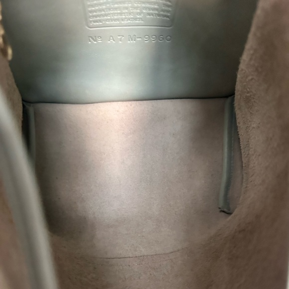 Vintage Coach Daypack in Aqua - Picture 8 of 10